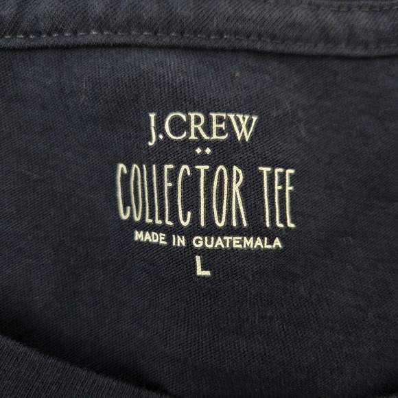 J. Crew Collector Tee Crab Graphic Print Short Sleeve Top Size L Beach Coastal - Picture 4 of 5